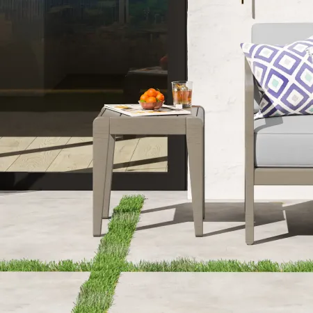Sustain Brown Outdoor End Table