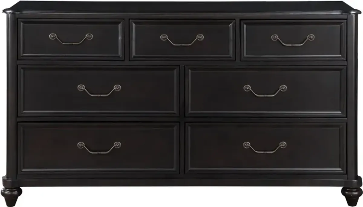 Herman Charcoal Brown Dresser