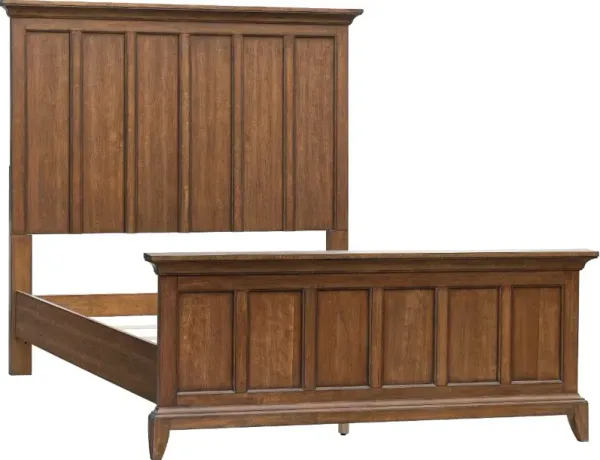 Shaker Heights Brown King Bed