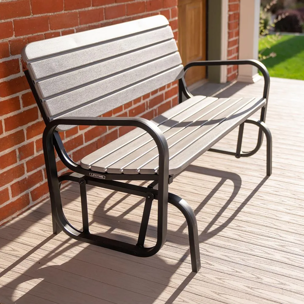 Lifetime Outdoor Glider Bench