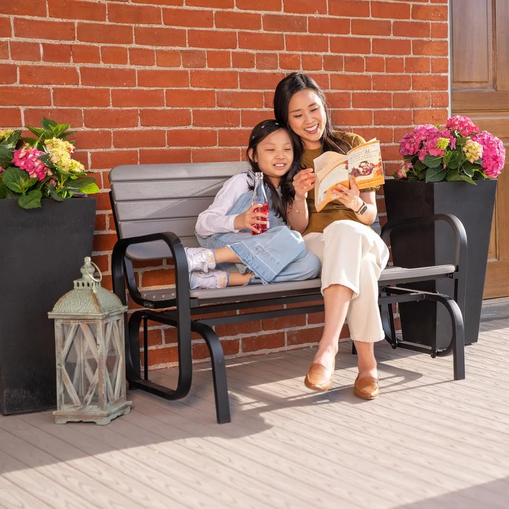 Lifetime Outdoor Glider Bench