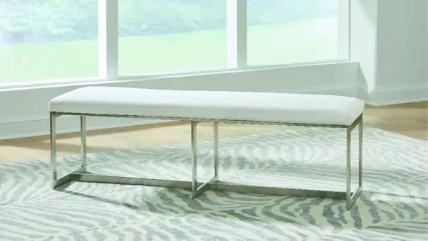 Eliza Gray Dining Bench