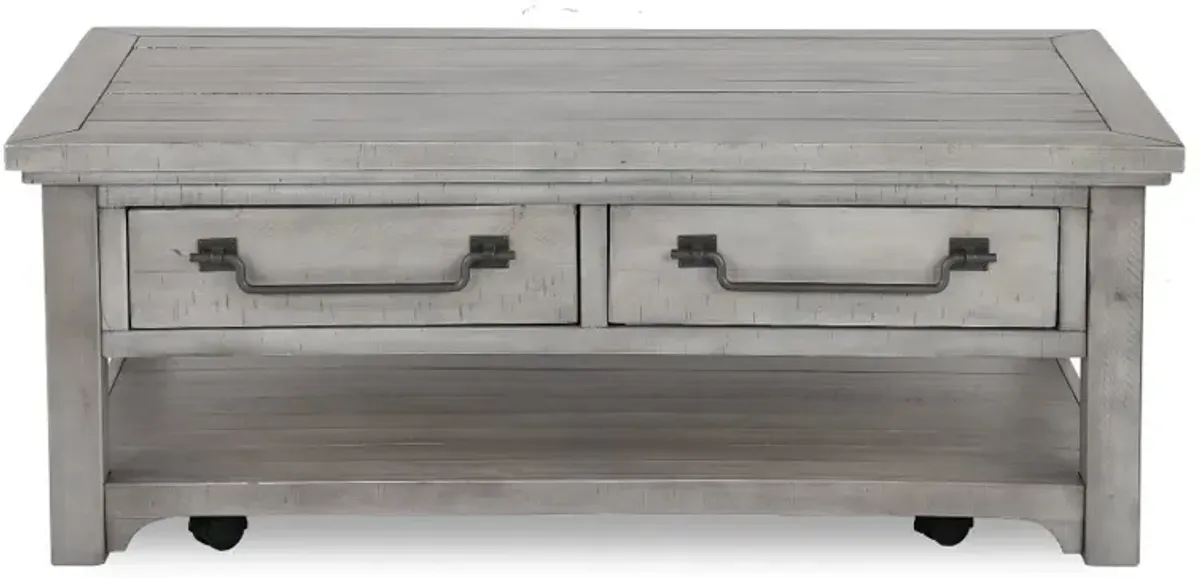 Beach House Gray Coffee Table