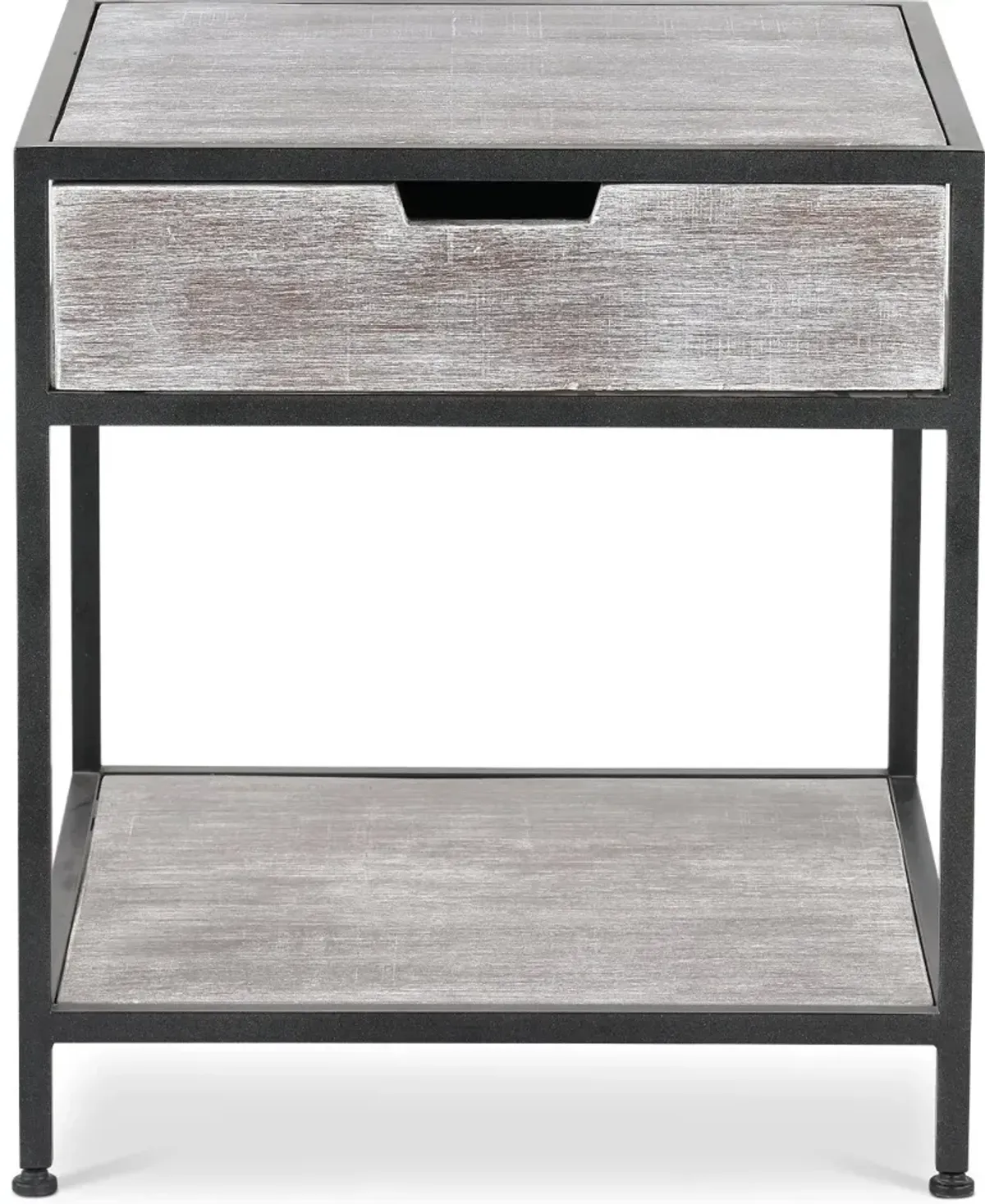 Edgewood Gray End Table