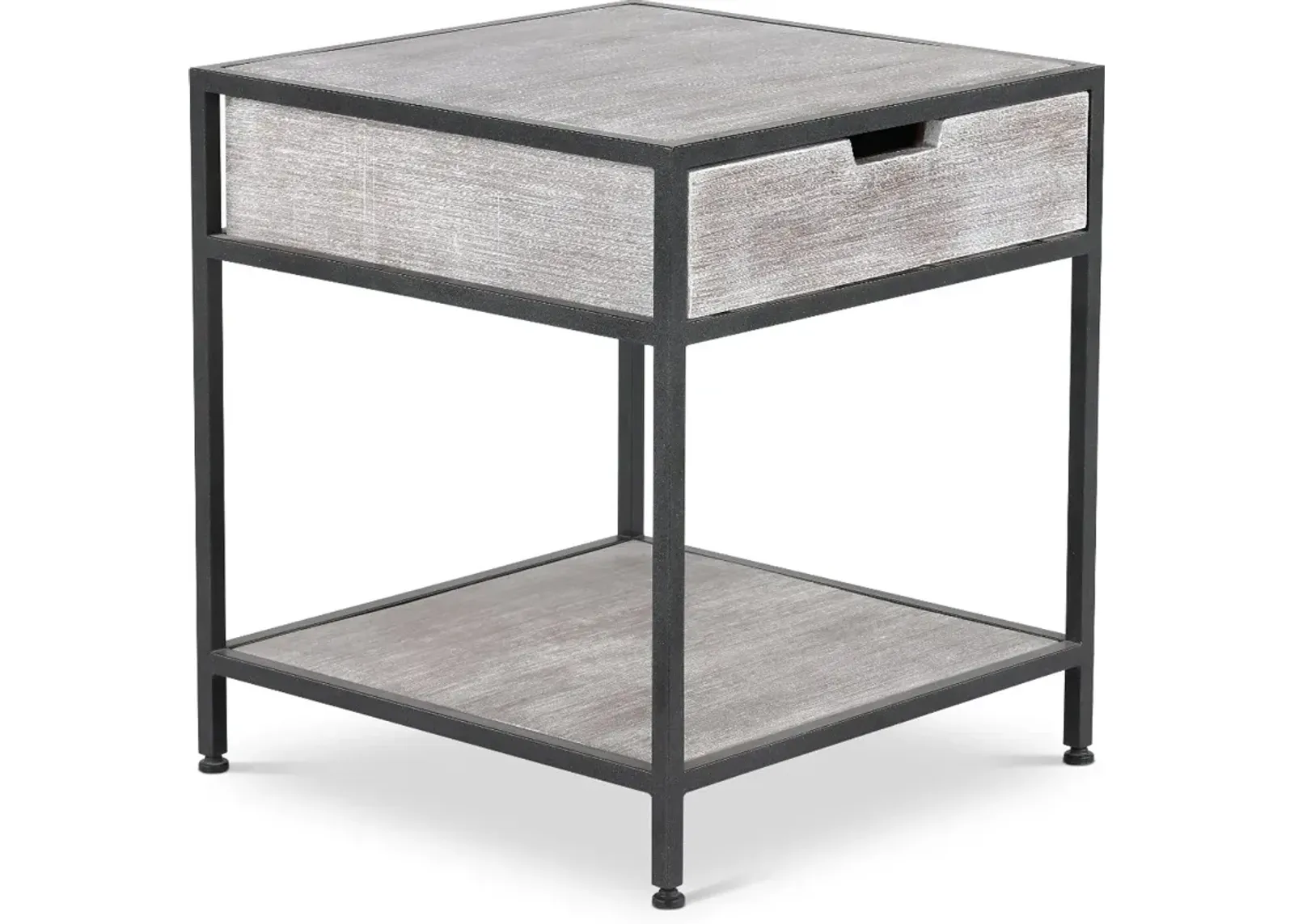 Edgewood Gray End Table