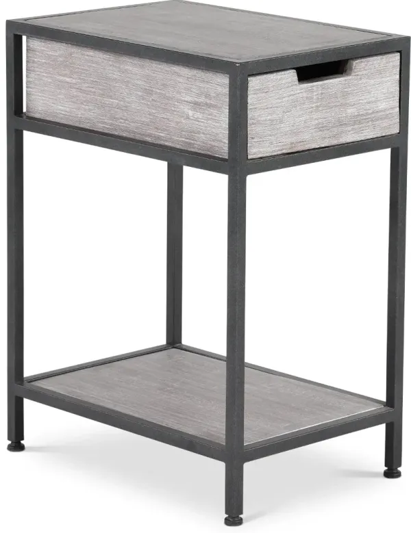 Edgewood Gray Side Table