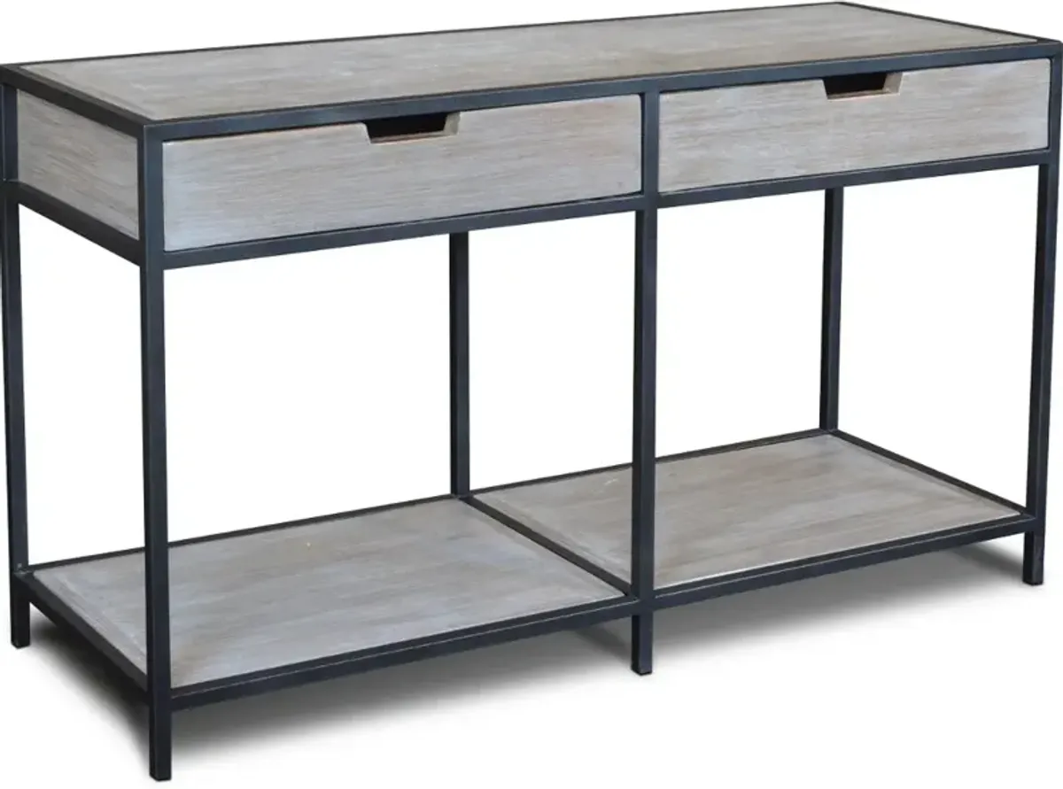 Edgewood Gray Sofa Table