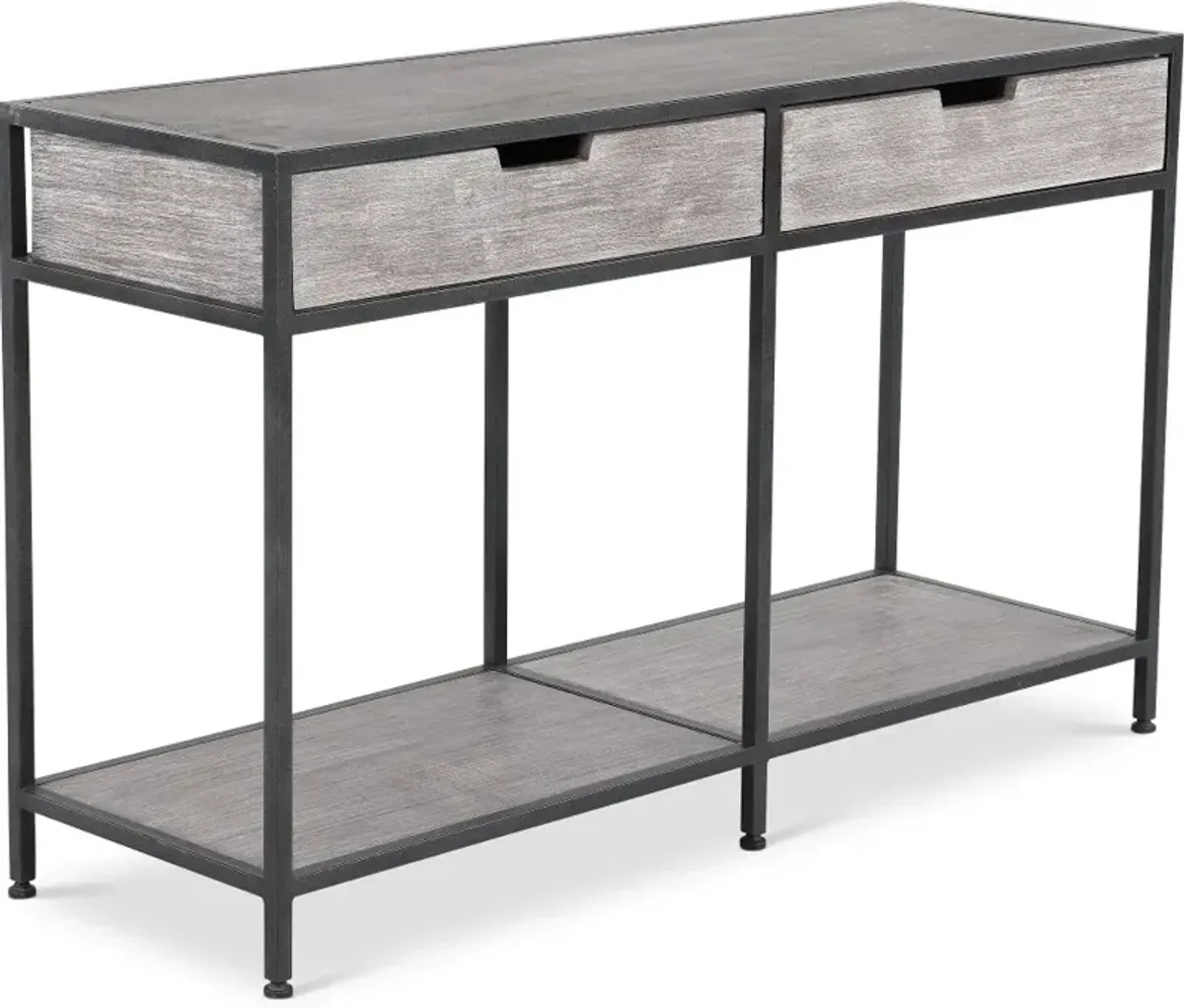 Edgewood Gray Sofa Table