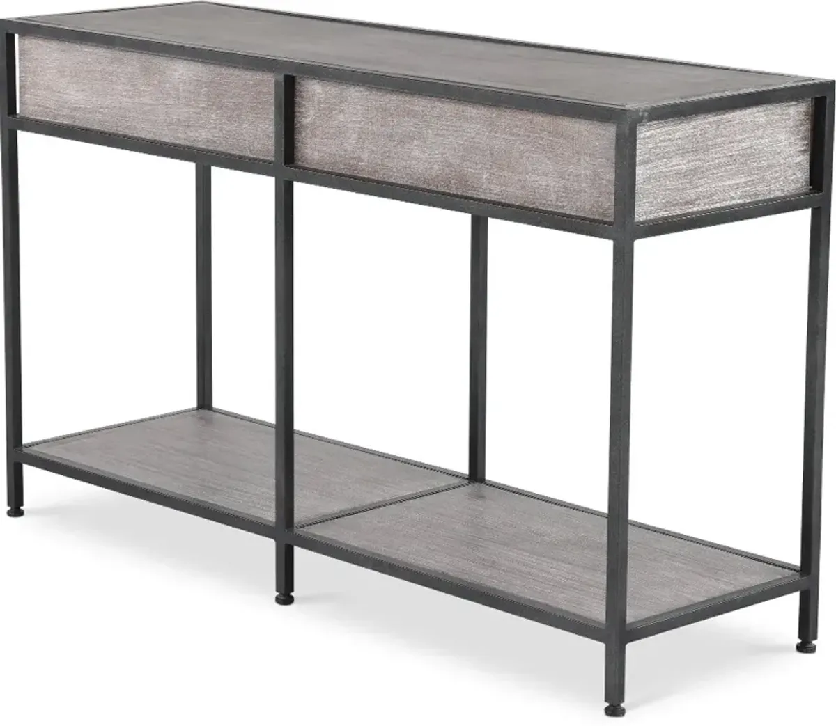 Edgewood Gray Sofa Table