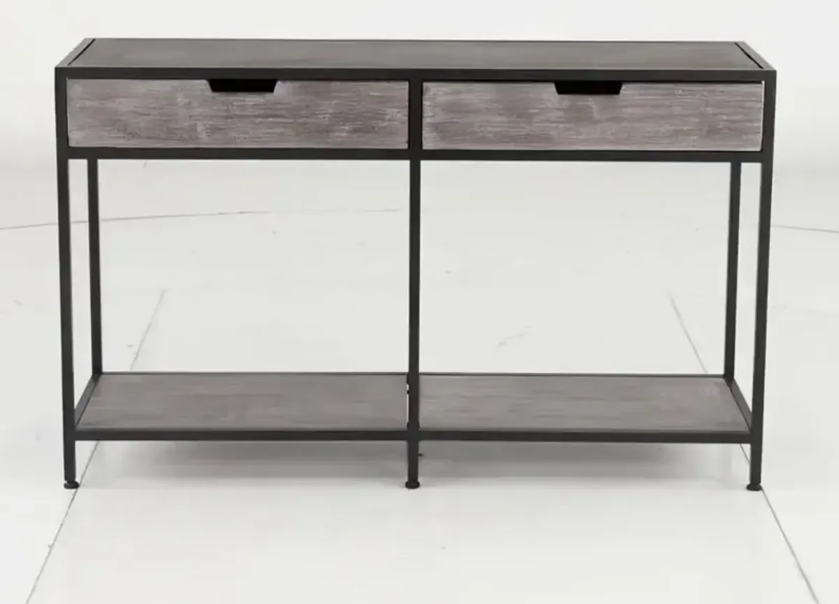 Edgewood Gray Sofa Table