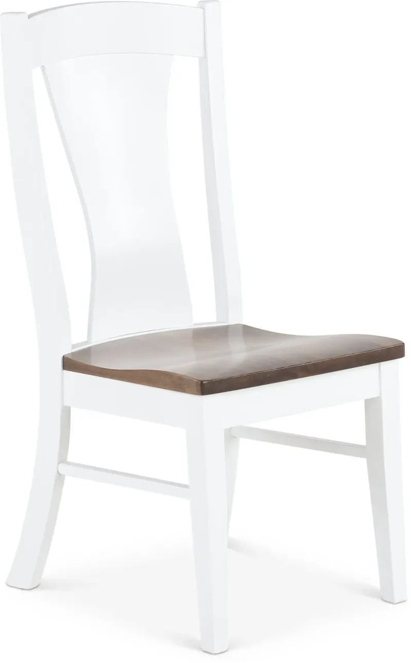 Cascades Samuel White Dining Chair