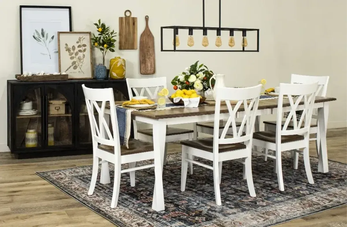 Cascades Emmet White Dining Chair