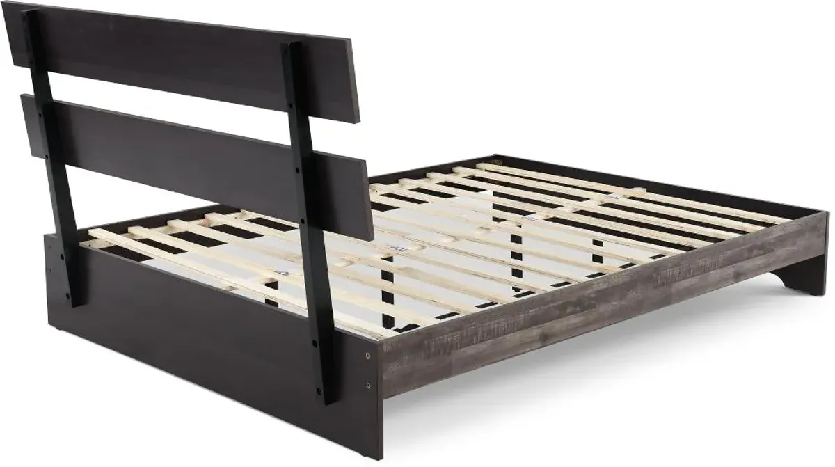 Alix Gray Queen Platform Bed