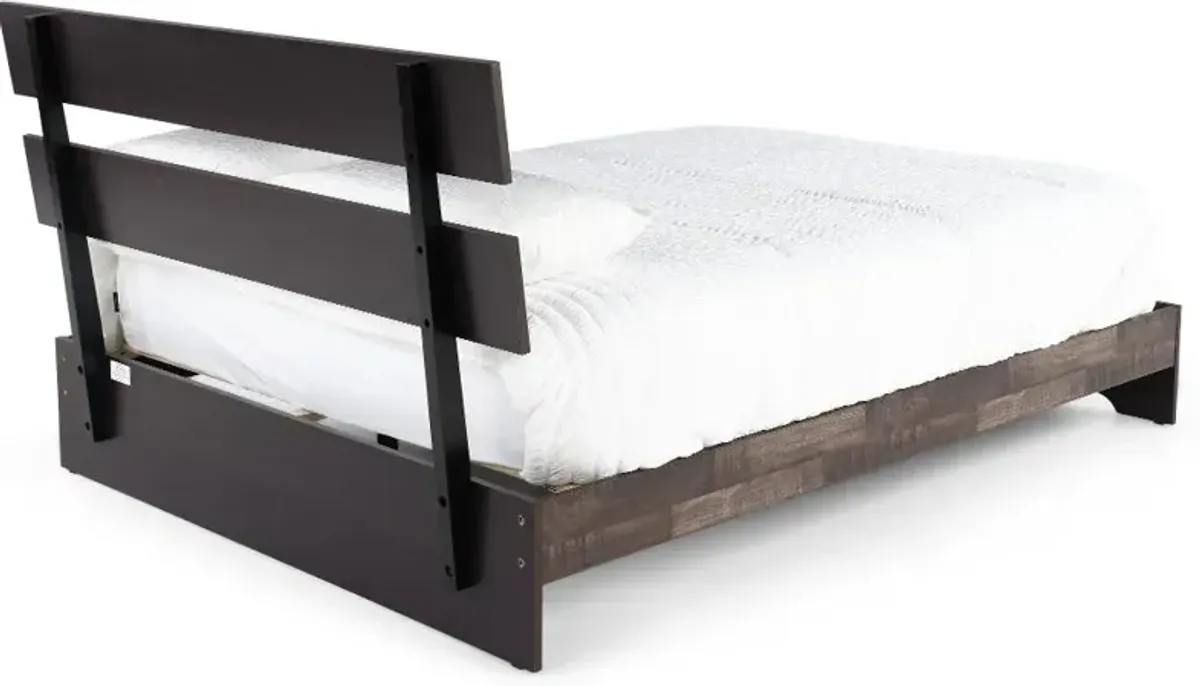 Alix Gray Queen Platform Bed