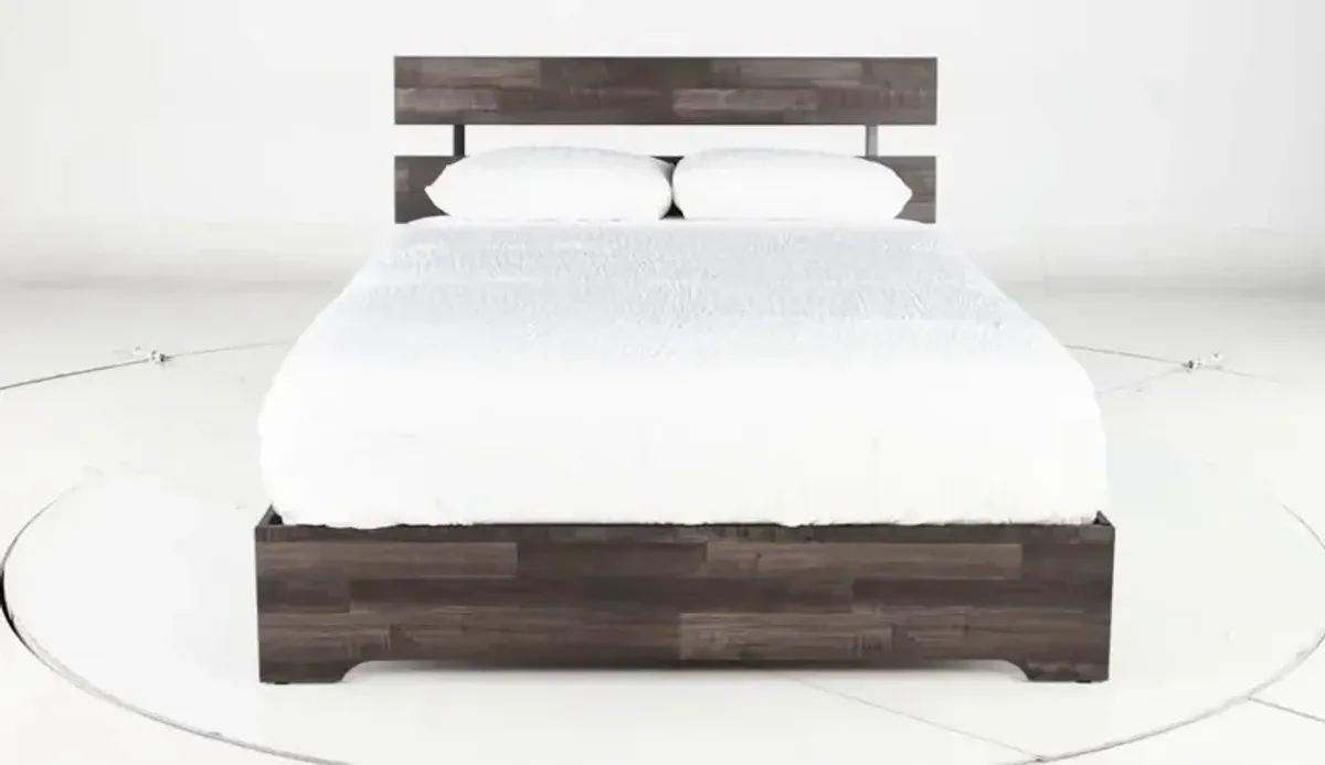 Alix Gray Queen Platform Bed