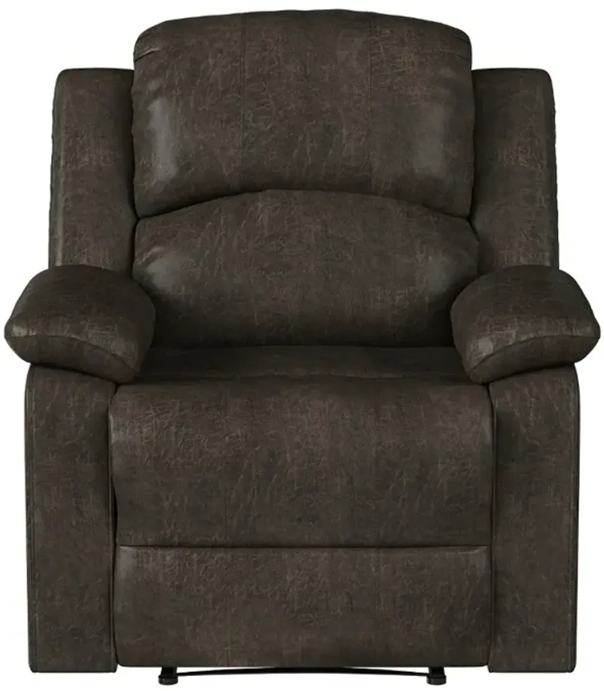 Relax-A-Lounger Dayton Java Faux Leather Recliner