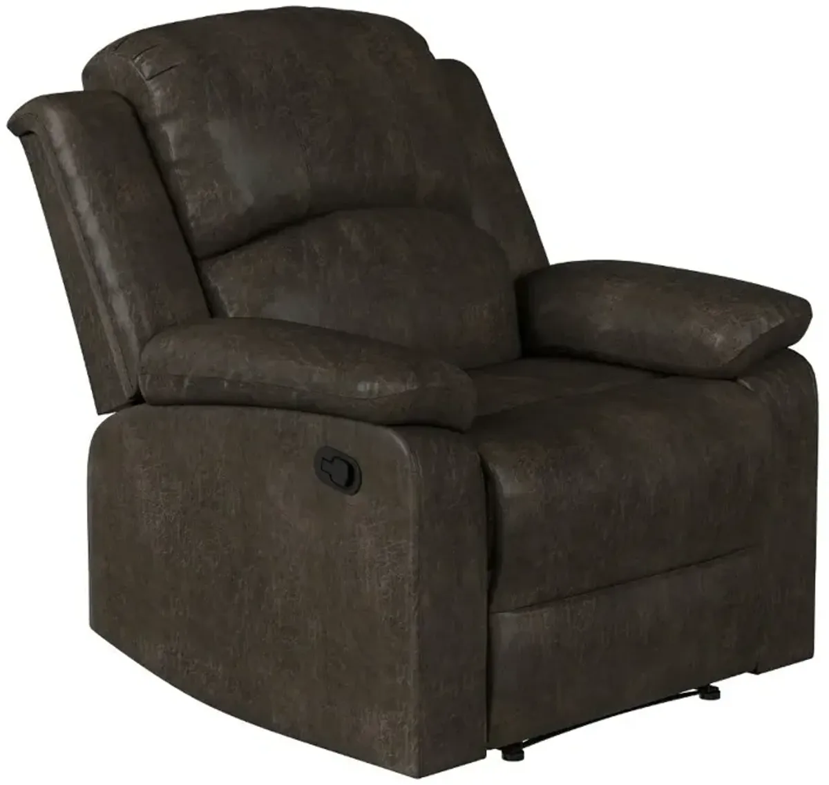 Relax-A-Lounger Dayton Java Faux Leather Recliner