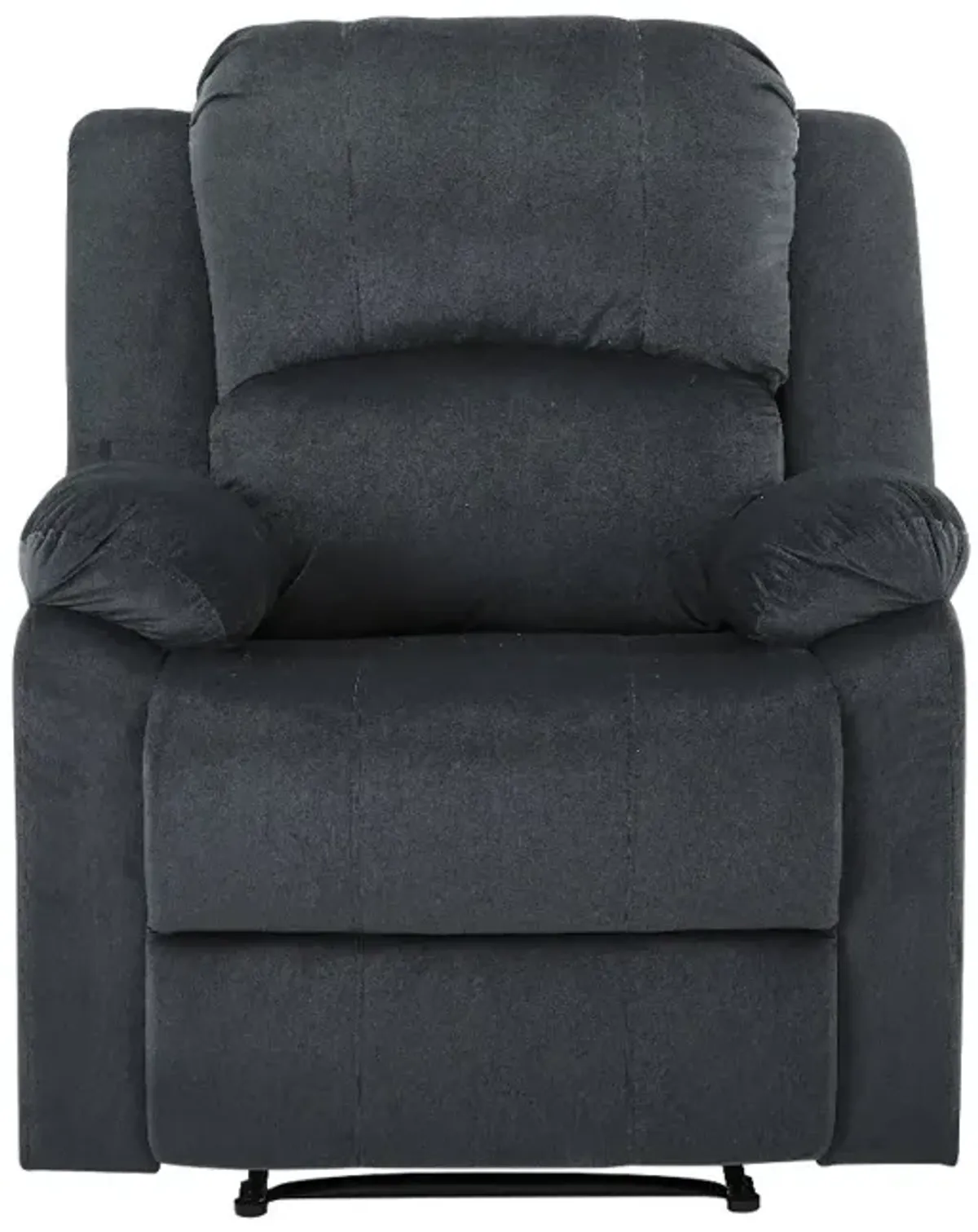 Relax-A-Lounger Dayton Gray Microfiber Recliner