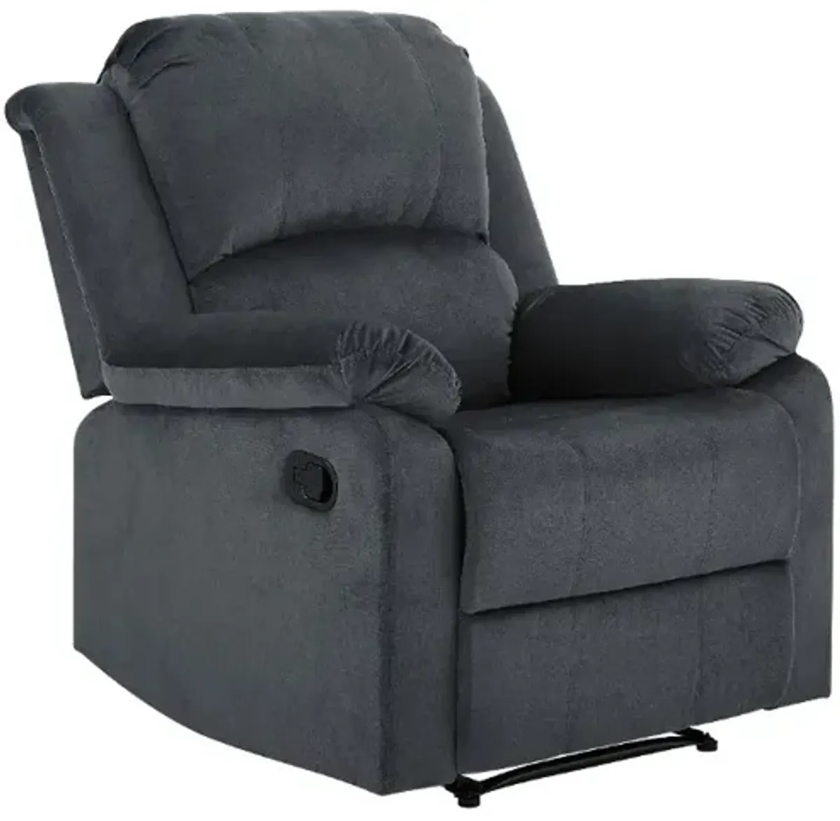 Relax-A-Lounger Dayton Gray Microfiber Recliner