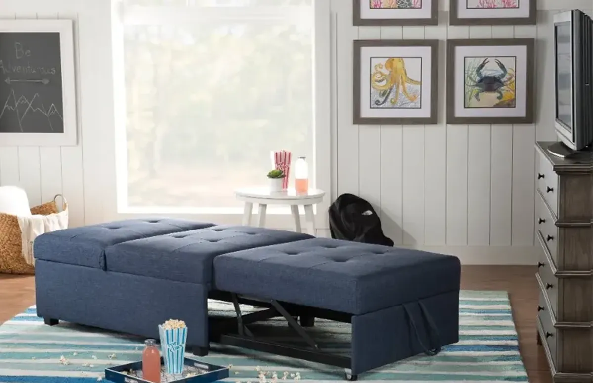 Dozer Blue Sofa Bed