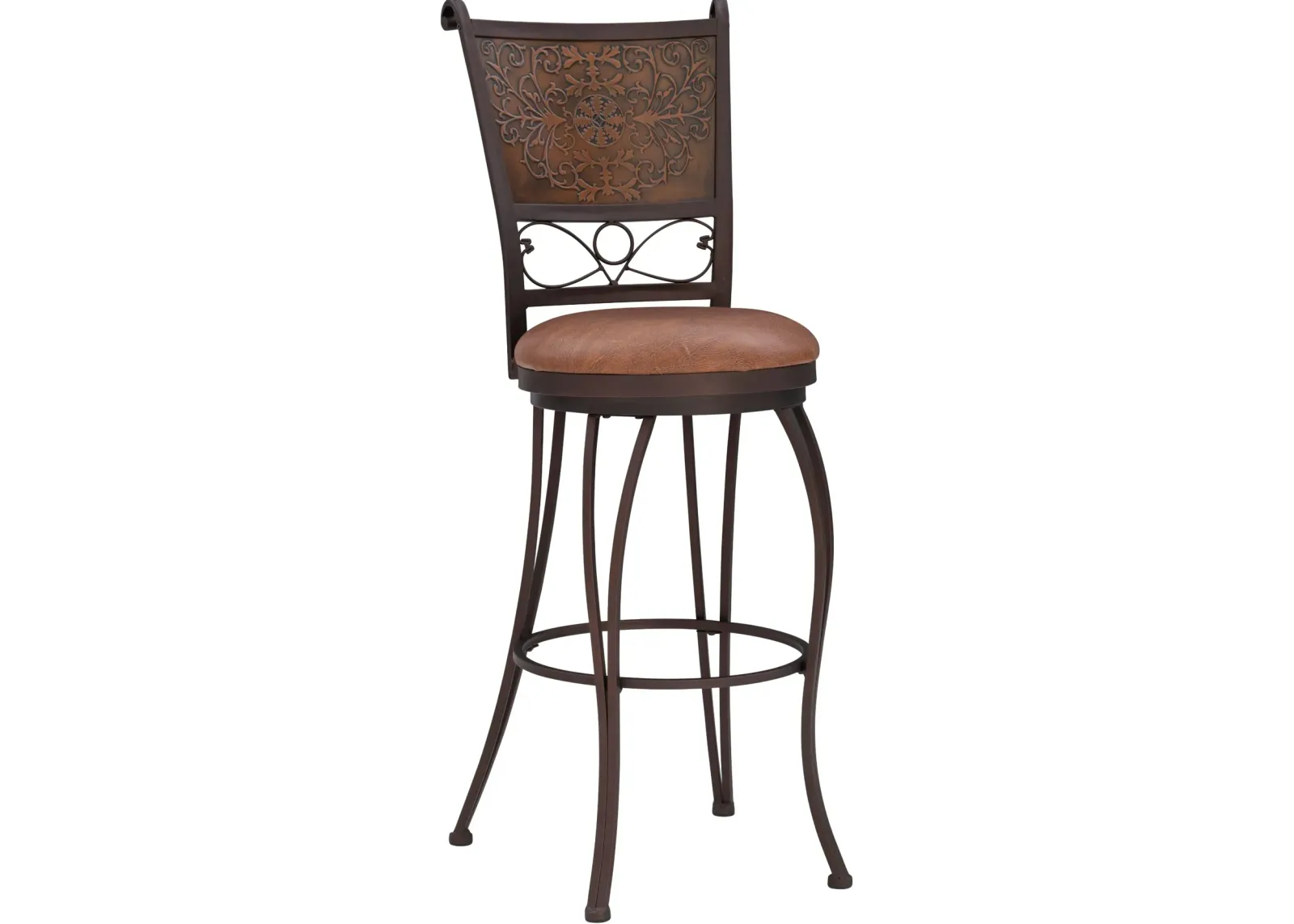 Bernet Copper Stamp Barstool