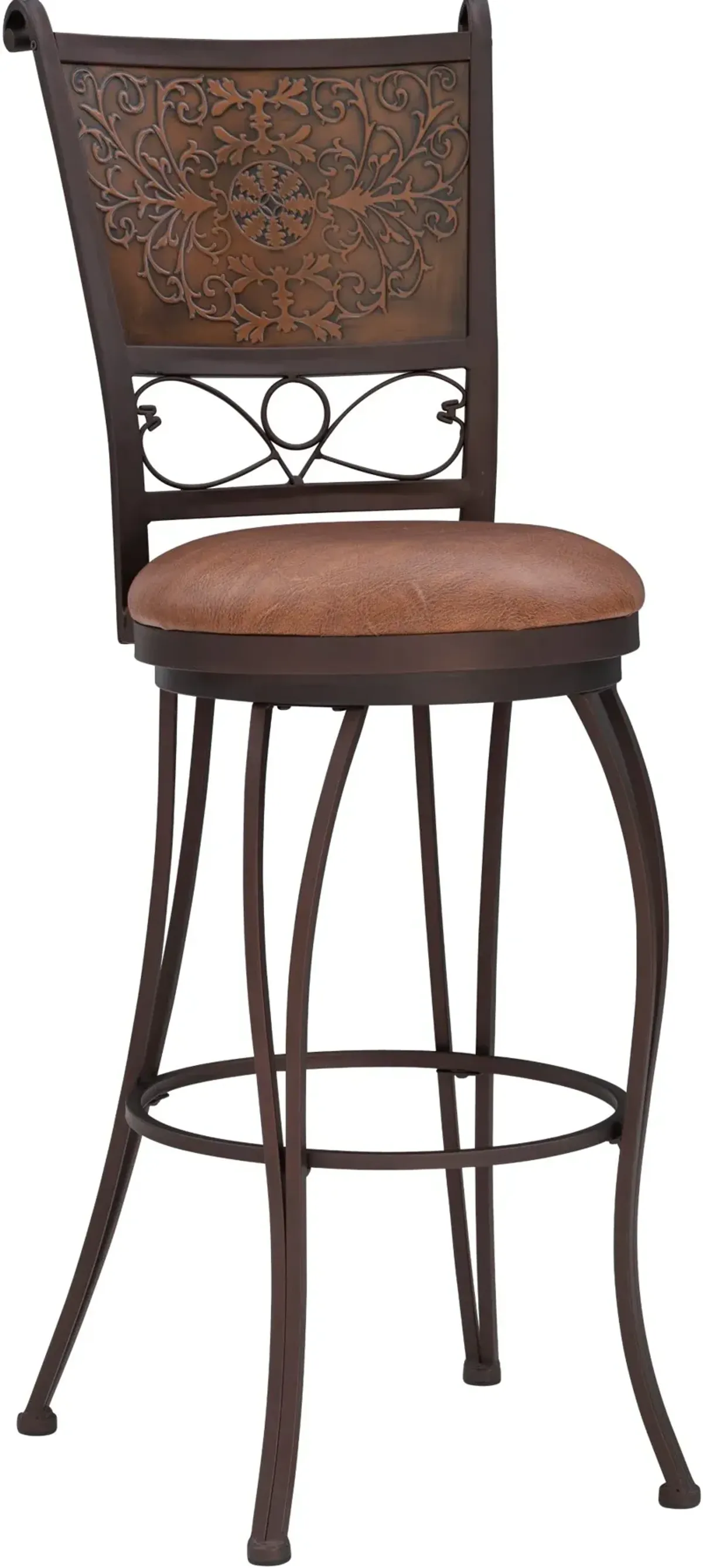 Bernet Copper Stamp Barstool