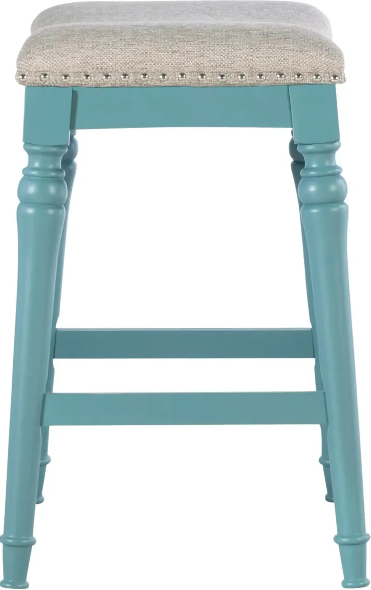 Lockhart Blue Counter Height Stool