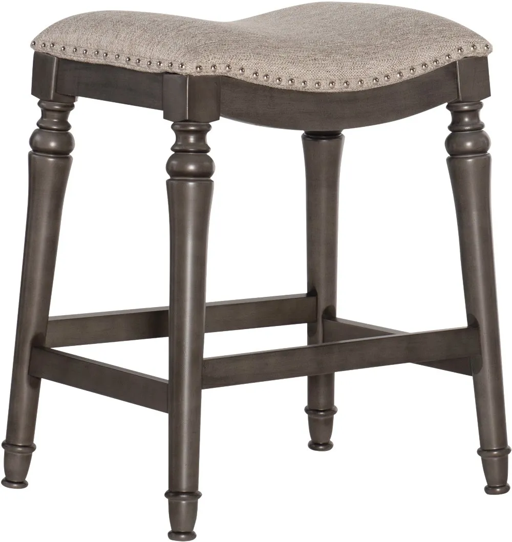 Lockhart Gray Counter Height Stool