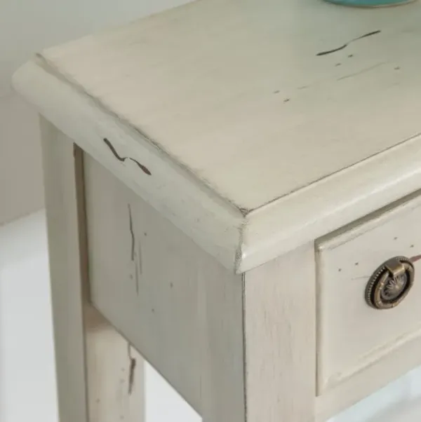 Sadie Cream Long Console Table