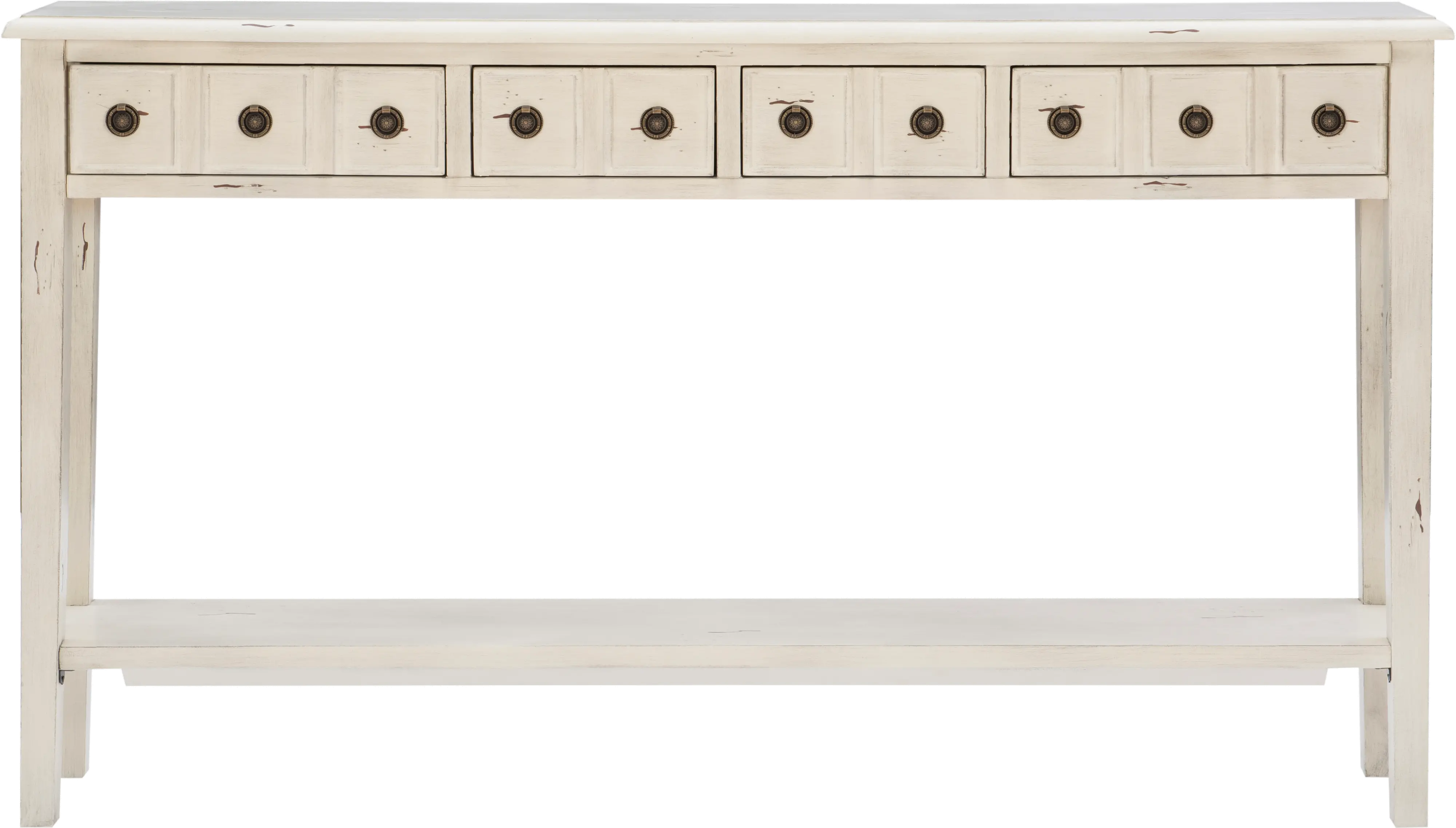 Sadie Cream Long Console Table