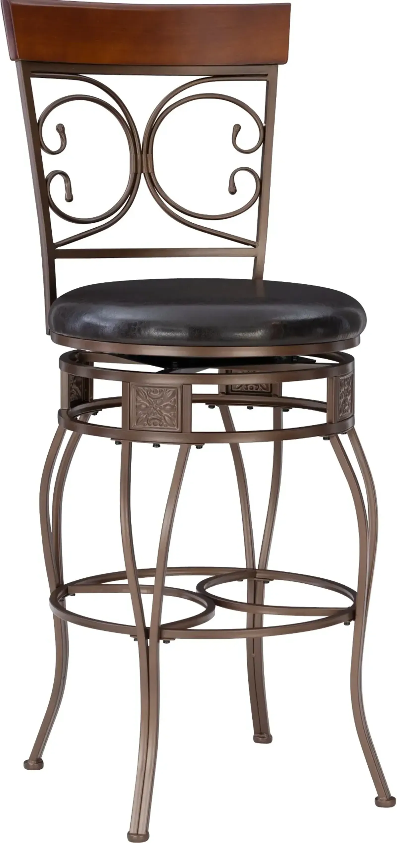 Bria Bronze Big and Tall Barstool