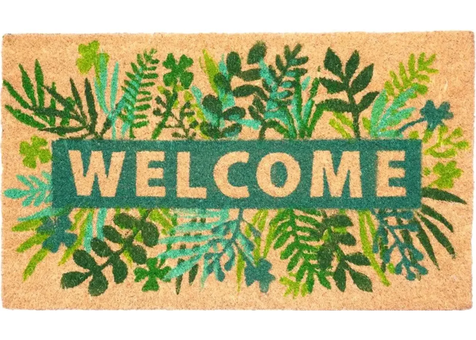 Fern Welcome Doormat