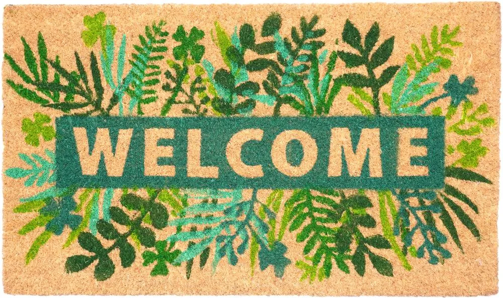 Fern Welcome Doormat