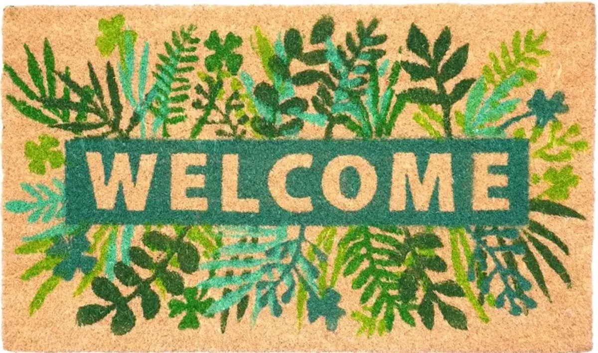 Fern Welcome Doormat