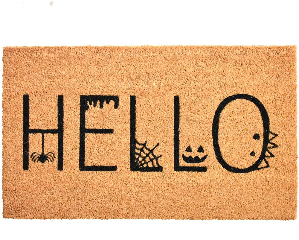 Spooky Hello Doormat