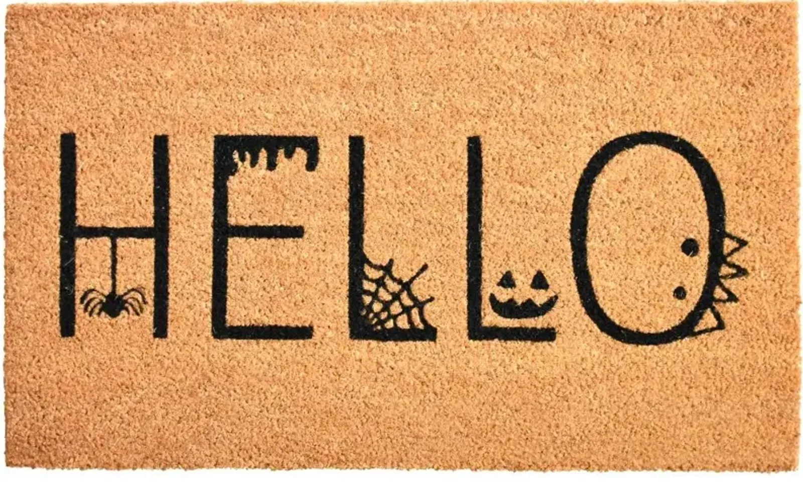 Spooky Hello Doormat