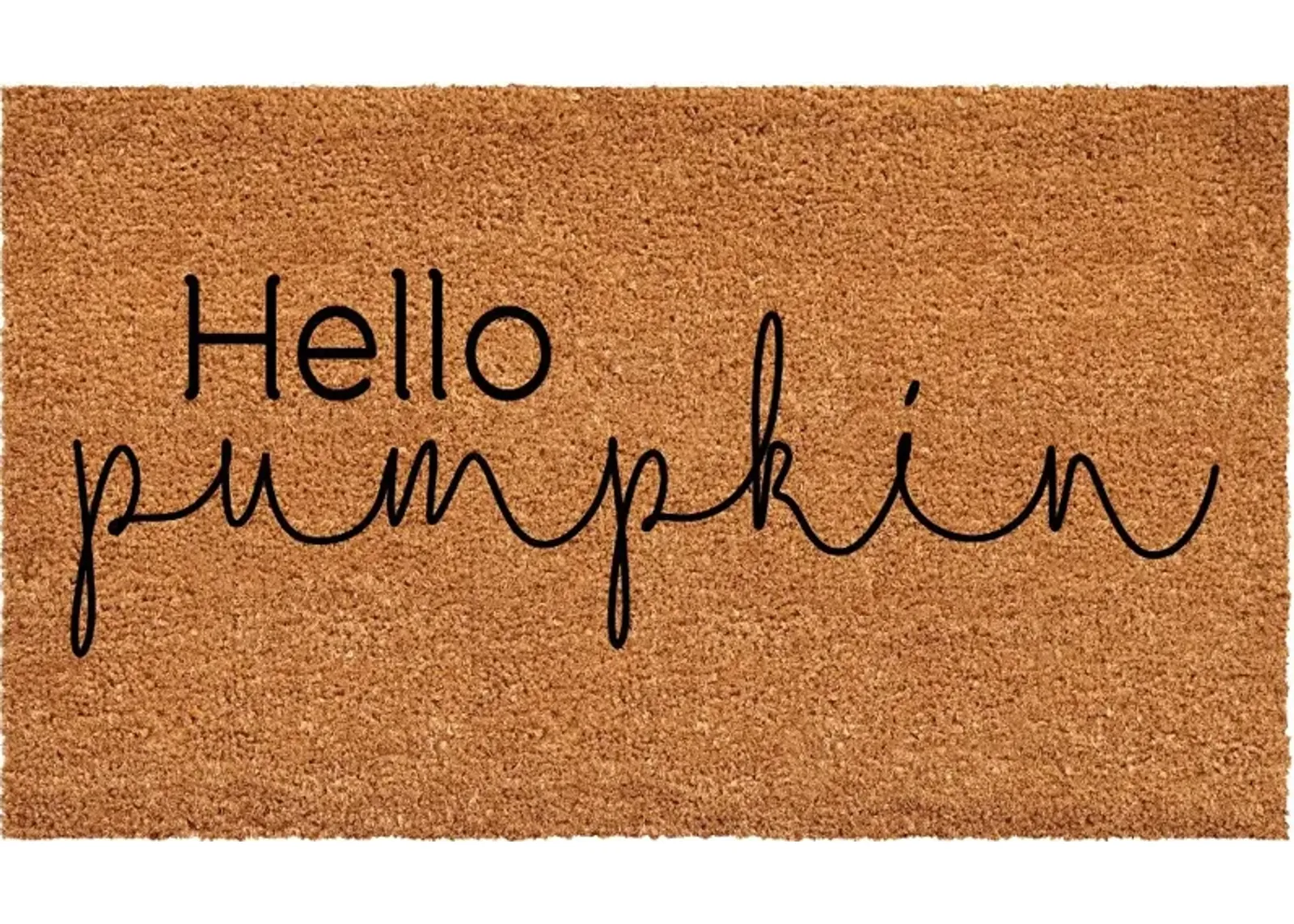 Hello Pumpkin Doormat