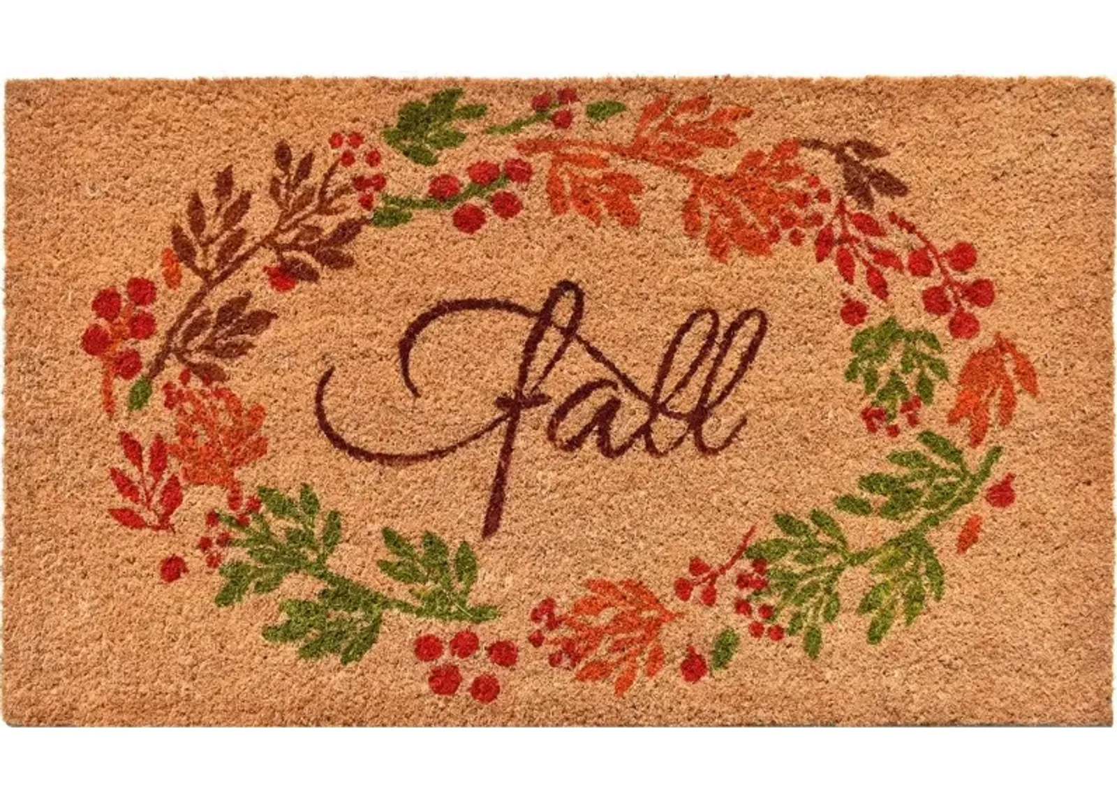 Fall Wreath Doormat