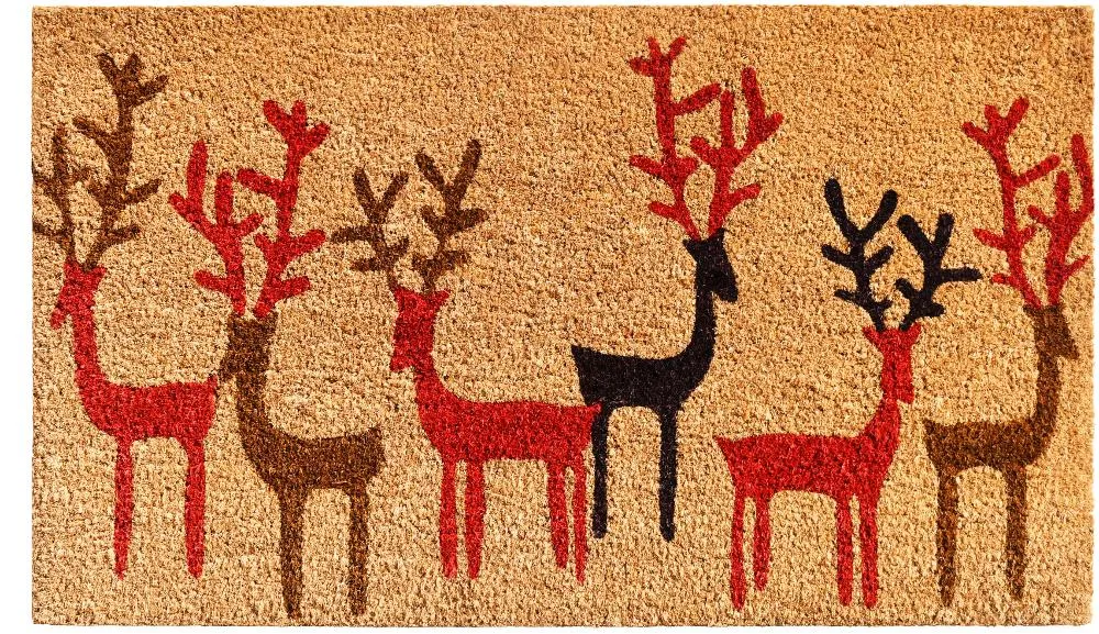 Oh Deer Christmas Doormat