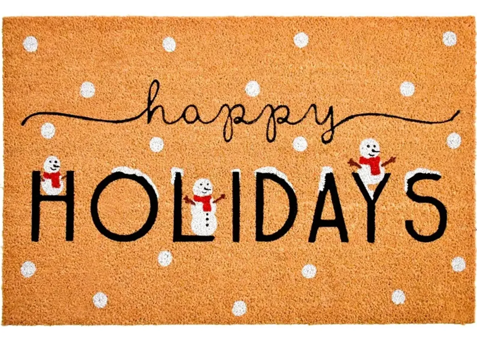 Happy Holidays Doormat