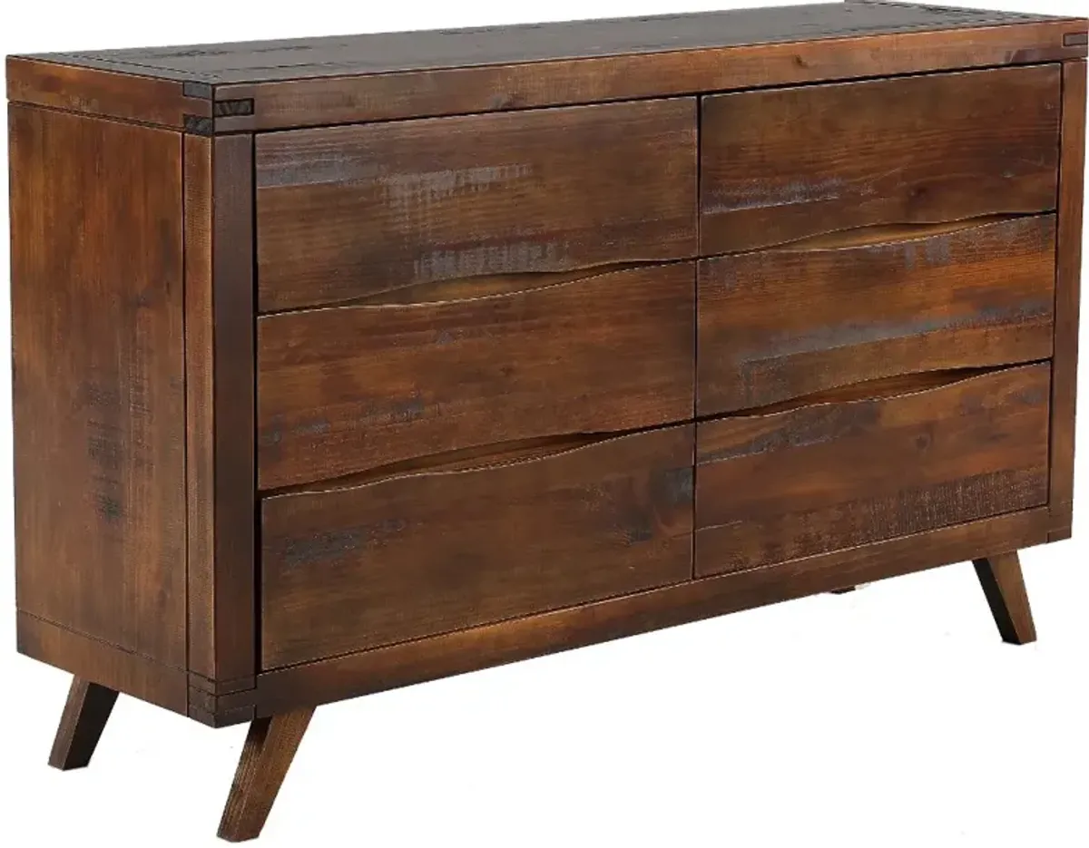 Pasco Brown Dresser