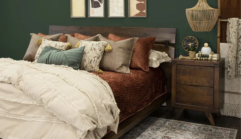 Pasco Brown Queen Platform Bed