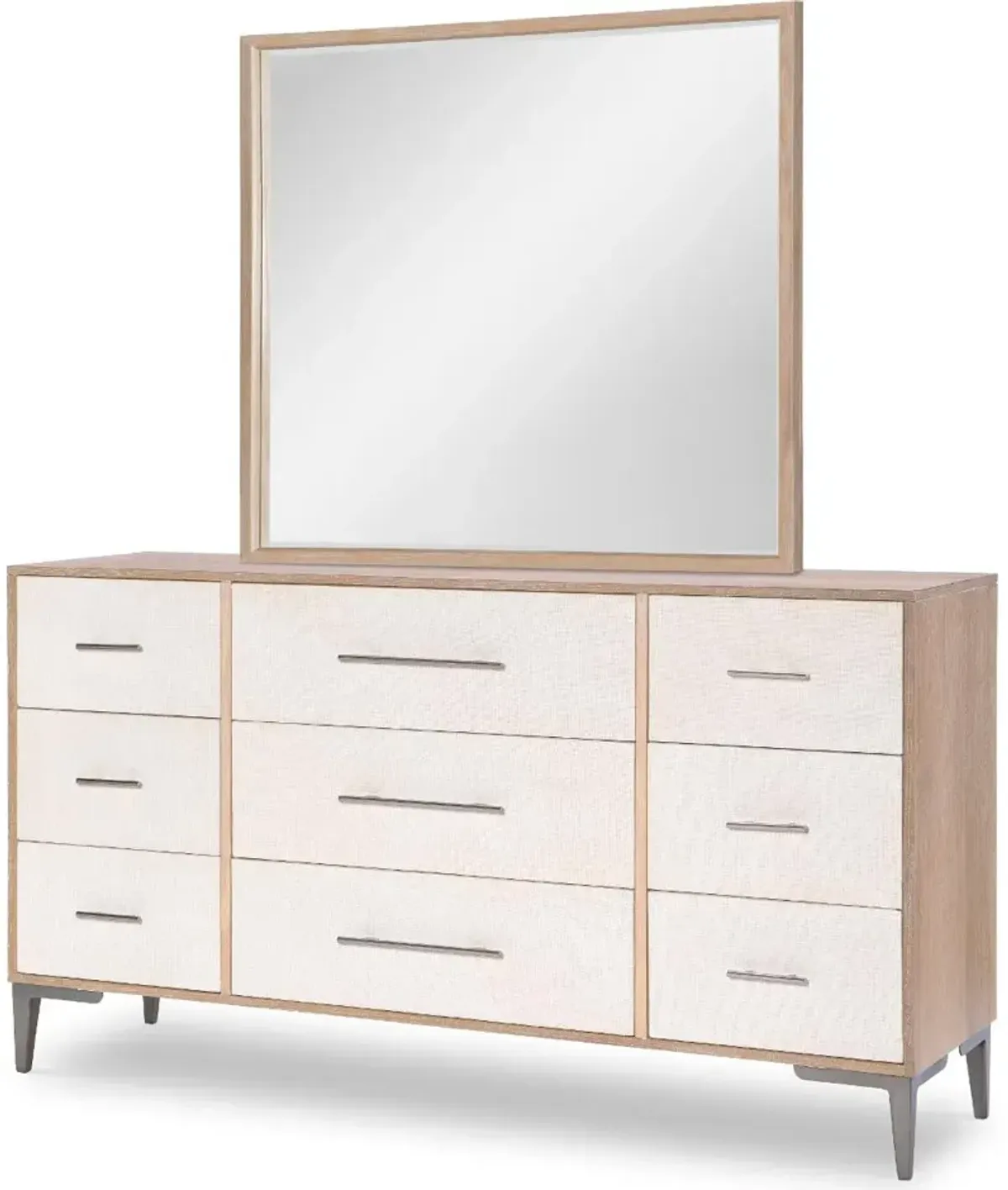 Biscayne Natural and Linen Dresser