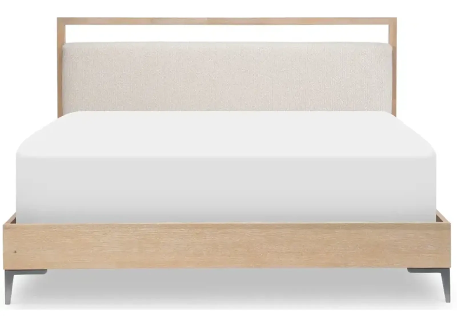 Biscayne Natural and Linen King Bed