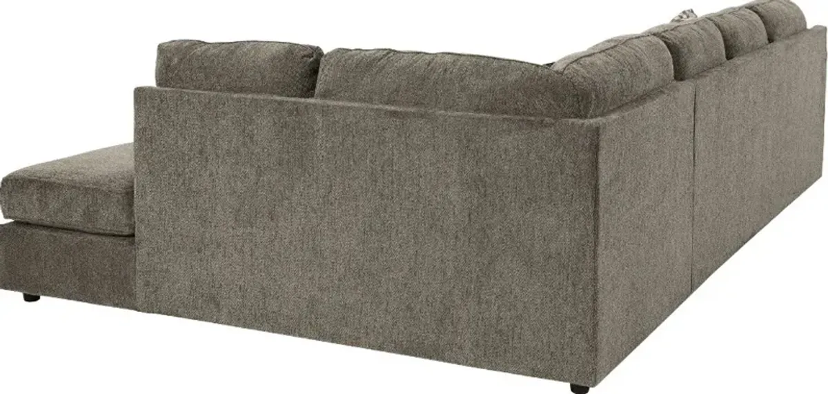 O'Pharrell Putty Brown 2 Piece Sectional