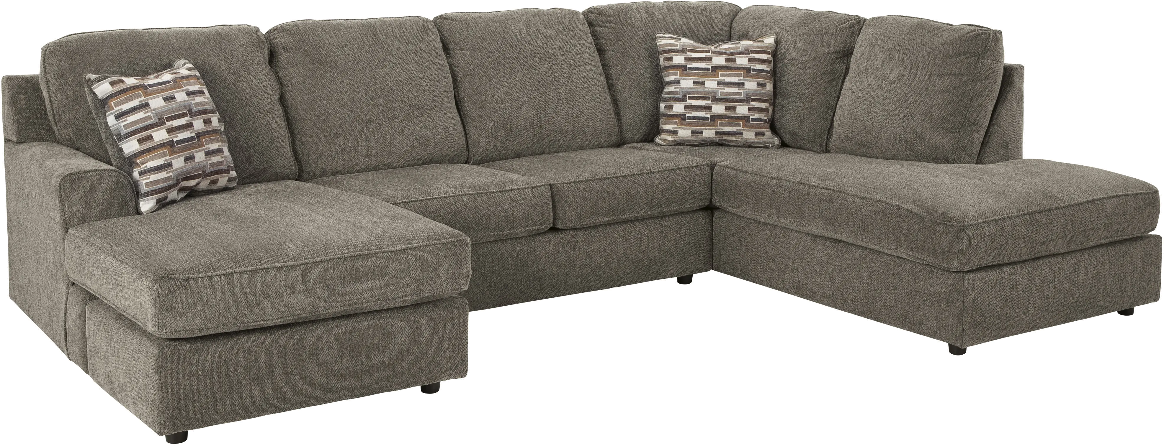 O'Pharrell Putty Brown 2 Piece Sectional