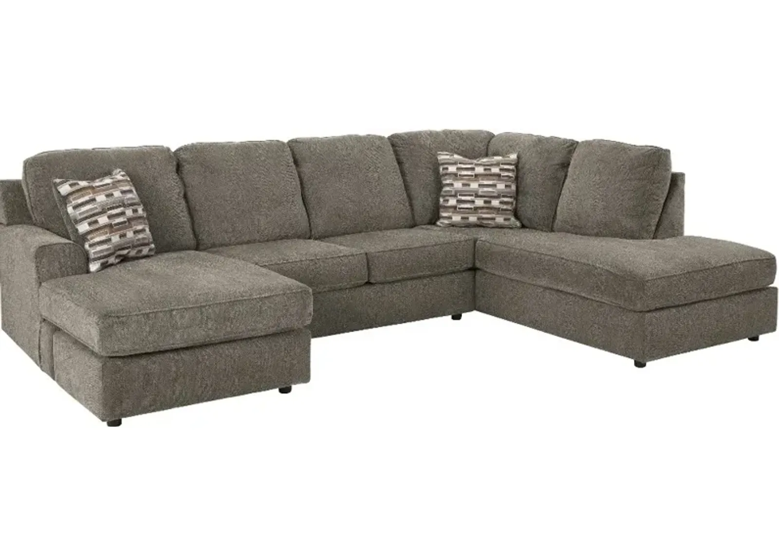 O'Pharrell Putty Brown 2 Piece Sectional