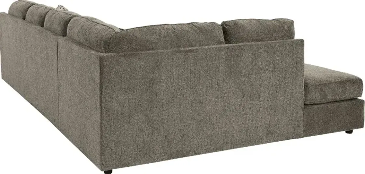 O'Pharrell Putty Brown 2 Piece Sectional