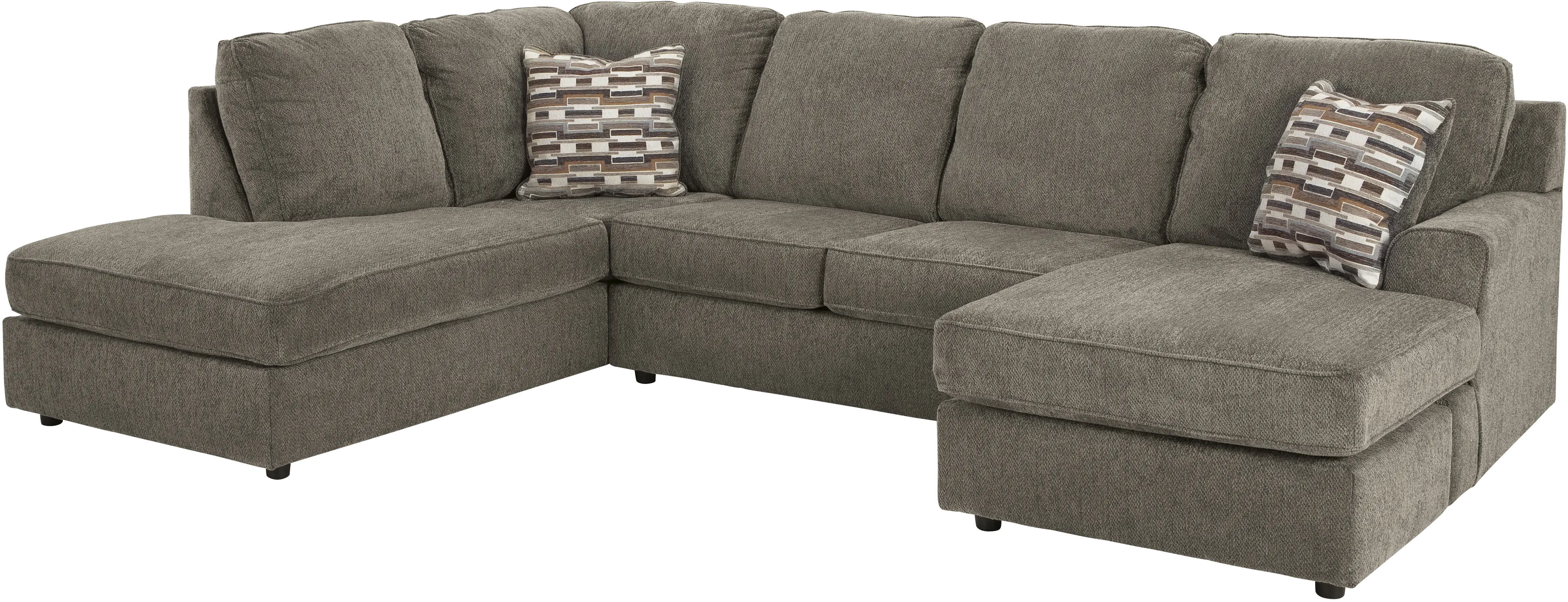 O'Pharrell Putty Brown 2 Piece Sectional