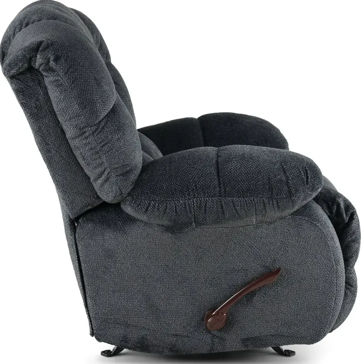 Daly Cobblestone Gray Rocker Recliner